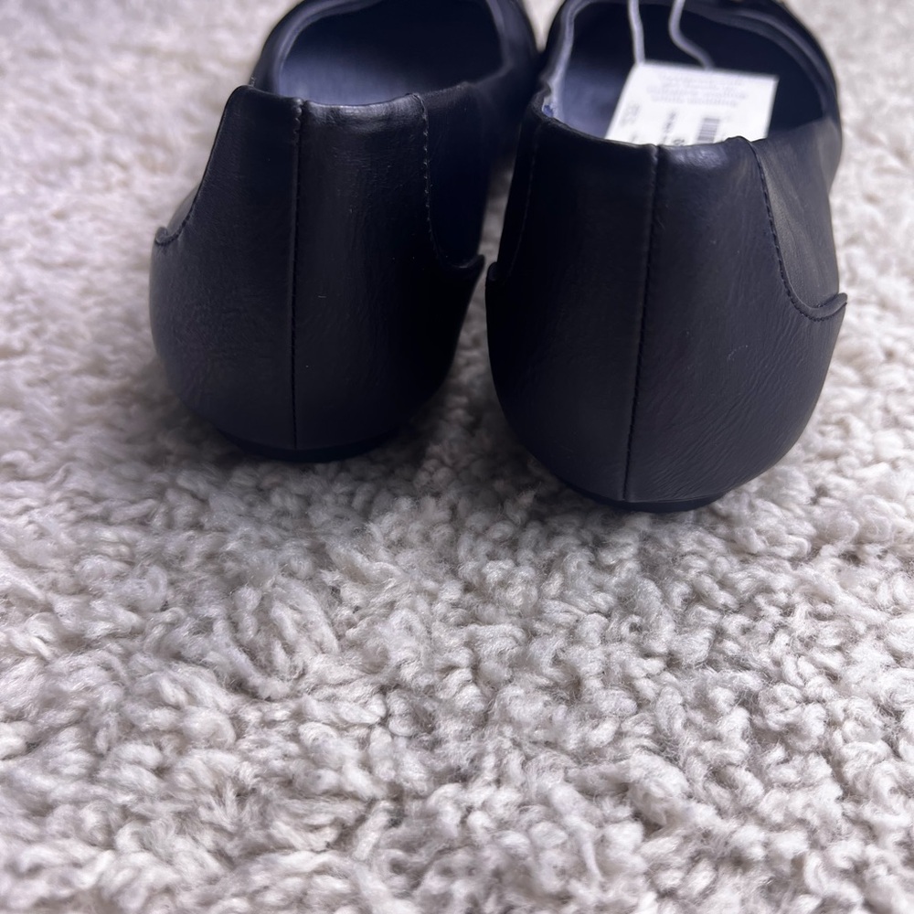 DR SCHOLL’S WOMENS BLACK MEMORY FOAM BALLET FLATS WITH TOE DESIGN SZ 7 NWT - Picture 6 of 11